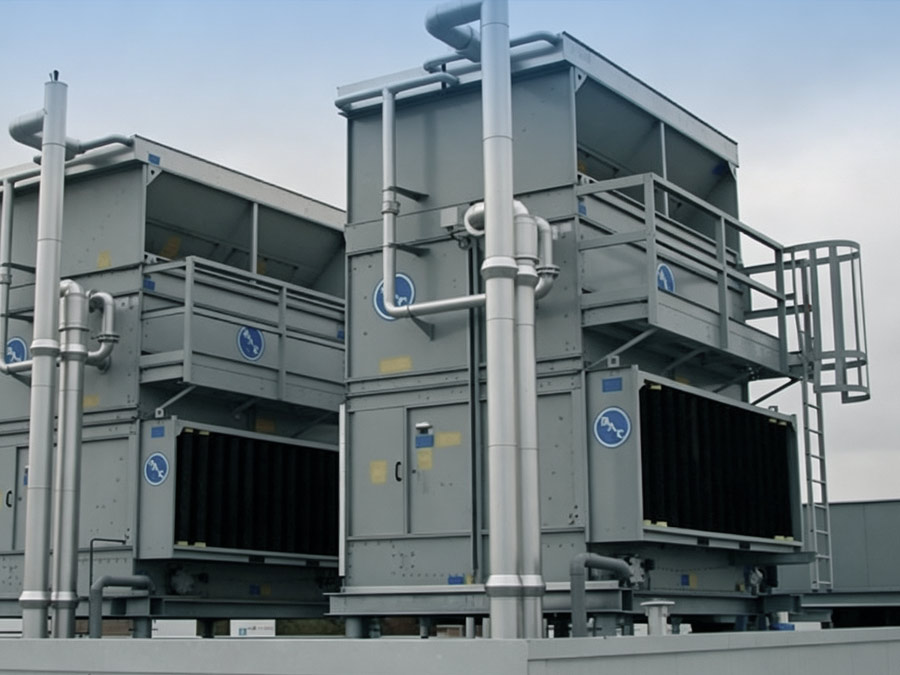 mixed flow cooler